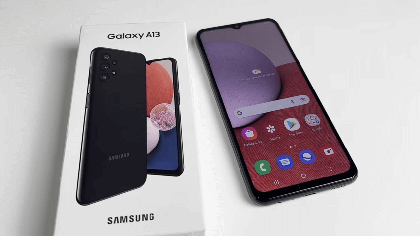 diseño del samsung galaxy a13