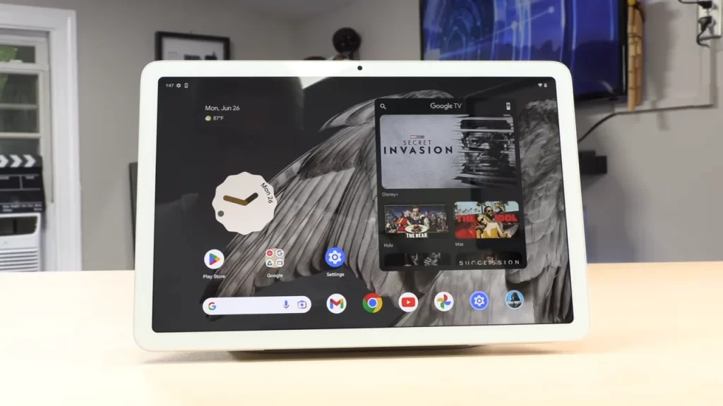 diseño de la tablet google pixel