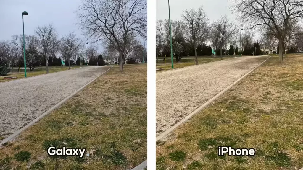 fotografias de galaxy s23 plus y iphone 14 plus