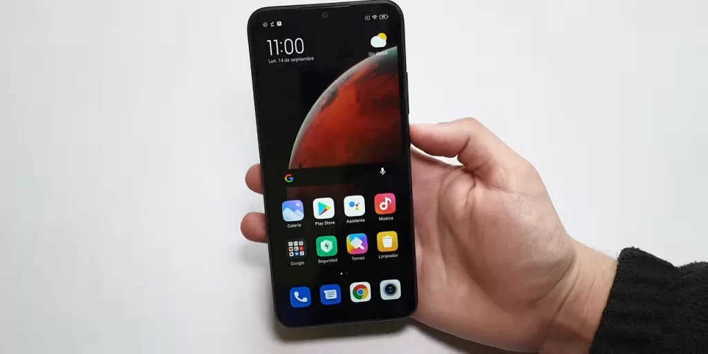 pantalla del xiaomi redmi 9c