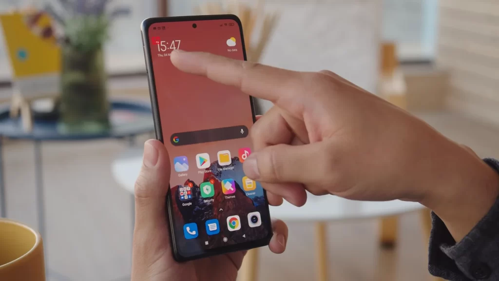 pantalla del xiaomi redmi note 10 pro max