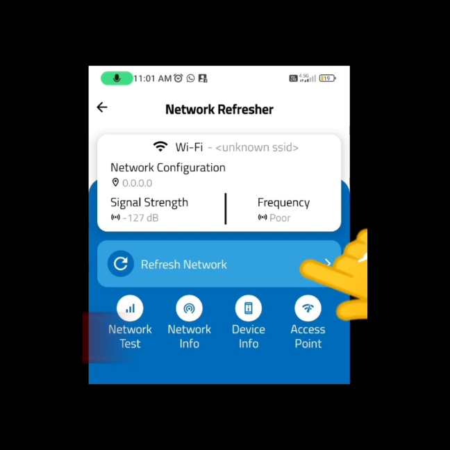 auto refresh network