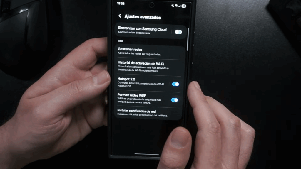 configuracion de red wifi movil